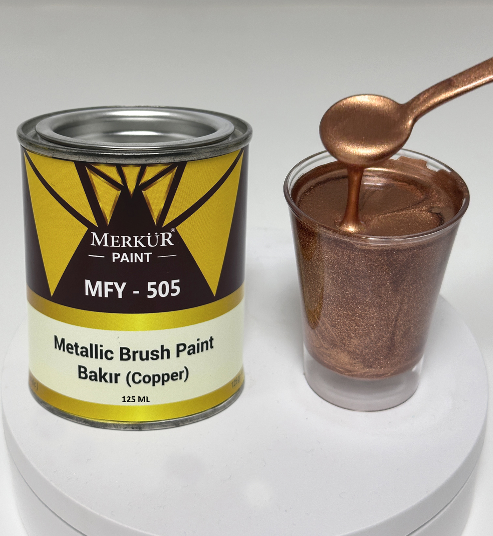 Copper Metallic Paint